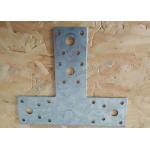 1.0mm Galvanized Wooden Connectors Anti Split Plates For Wood Construction for sale