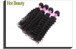 China 12 Inch 5A Virgin Unprocessed Brazilian Curly Hair Deep Wave Human Hair Extensions supplier