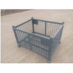 Collapsible Stillage Pallet Cage 1200mm Height 4mm Wire Optional Wheels 1000kg-2000kg Load Capacity for sale