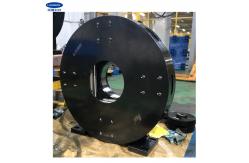 China CNC Rotary Chuck Simple Structure For Fiber Laser Tube Cutter supplier
