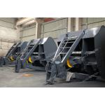 27/24cbm Mechanical Clamshell Grab Hardox 500  Nm500 Material Customized