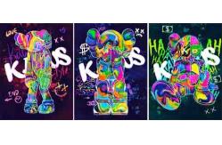 China Customized Lenticular Poster 3D Depth Perception White Pearl Film Back Side supplier