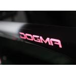 Pink Color Bicycle Frame Decals With Offset Printing Easy Tear And Peel Off for sale