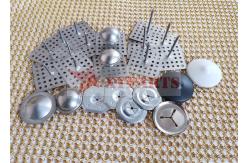 China 40mm Square Head Perforated Base Insulation Hangers For Fixing Fire Protection supplier