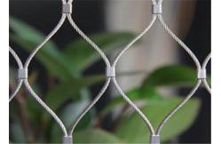 China 2.5mm 7 × 7 Structure Wire Rope Mesh Anti Climb Ferrule Cable supplier