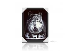 China Wild 3d Animals Images Offset Printing Free Sample / Custom Lenticular Printing supplier