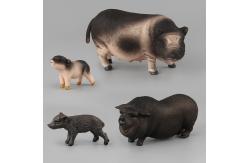 China Custom Simulation Animals Model Toys Sets Pig Plastic Action Figures Educational Toys supplier
