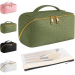 Multi Functional And Waterproof Durable Pu Cosmetic Bag With Zipper for sale