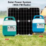 Bluetooth Solar Home Lighting System Home Power Station Energy Powered for sale