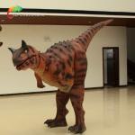 ZTE Customized Carnotaurus Dinosaur Costume For Dinosaur Park Attraction for sale