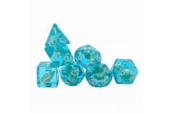 China conch resin board game dice set dnd dice supplier