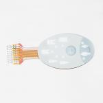 Flexible FPC Membrane Switch Keypads With Glossy Matte Surface for sale