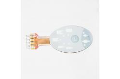 China Flexible FPC Membrane Switch Keypads With Glossy Matte Surface supplier