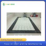 Multi Color Flooring FRP Walkway Grating Grid Red Yellow Blue Green for sale
