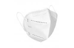 China Vertical Fold Flat Antivirus N95 Disposable Mask Comfortable FFP2 Respirator Mask supplier