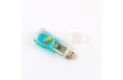 China Plastic USB Stick Inside Put Liquid Usb Flash Drive Customized Boat Inside supplier