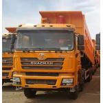 Euro V Heavy Dump Truck SHACMAN H3000 Diesel Tipper Truck 6x4 375HP Yellow for sale