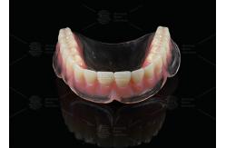China Vertex Clear And Pink Full Denture Virtually Unbreakable Affordable Partial Dentures supplier