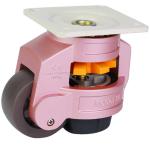Heavy-Duty Adjustable Leveling Casters With TPR Wheels & Precision Bearings for sale