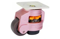 China Heavy-Duty Adjustable Leveling Casters With TPR Wheels & Precision Bearings supplier