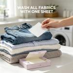 China Eco Laundry Detergent Sheets with Super Strong Stain Cleansing and Customizable Fragrance for sale