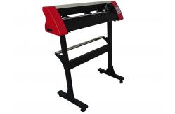China Red Iron Bracket 1M 25 Inch 110V Cutting Plotter supplier
