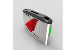China Airport Security Flap Barrier Turnstile Swing Gate Face Recognition Parking Qr Code supplier