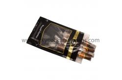 China custom made printed plastic cigar packaging bag supplier