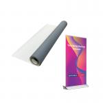 300gsm Greyback Polyester Fabric Roll for Exhibition Backdrops and Hanging Posters