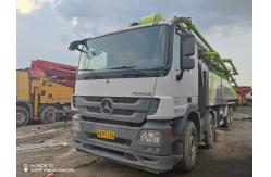 China 2019 ZOOMLION 63m Concrete Pump on Mercedes Benz Chassis for Sale supplier
