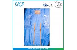 China Reinforced Material Surgical Cardiac Drape For Cardiovascular Surgeries supplier