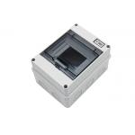 Circuit Breaker Distribution Box Outdoor Waterproof 5 Hole With Transparent Cover