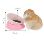 Anti Slip 16*7cm Adjustable Ergonomic Cat Feeder Bowls for sale