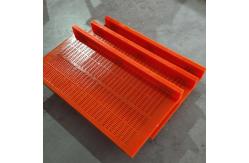 China Polyurethane Self Cleaning Dewatering Screen Mesh 30-40mm Thickness supplier