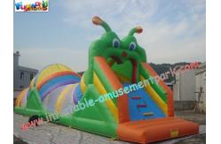 China Commercial Inflatables Obstacle Course , Inflatable Obstacle Tunnel Games With CE / EN14960 supplier