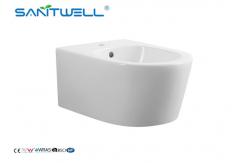 China European Bidet White 490*360*360mm SWT331 Ceramic Material 180mm Roughing in supplier