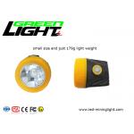 Lithium Ion 300mA 10000lux Mining Hard Hat Lights 110LUM for sale