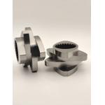 Mini Plastic Twin Screw Element Screw Side Feeder Barrel Shaft For 58mm Extruder for sale