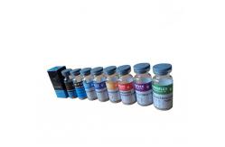 China Water Resistant Matte Lamination PMS 10ml Vial Labels supplier