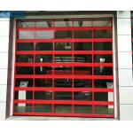 Sectional Organic Tempered Frosted Glass Panel Garage Doors for sale