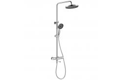 China 3 Function Hand Shower Mixer Set H 822-1212mm Handheld Chrome Brass supplier