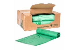 China Home Plastic Compostable Bin Liners Bags 30L En13432 Certified supplier