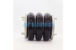 China Original Convoluted Air Spring Dunlop Springride SP1539 1/2BSP Air Connection supplier