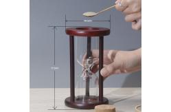 China DIY Empty Sand Timer Hourglass Customized Logo Contemporary Design supplier