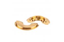 China Copper Material CNC Brass Parts Customization for Precision Machinery supplier