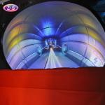Panoramic Display Interactive Dome Projection System For Cultural Venues