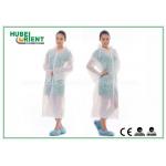 Waterproof Protective Disposable Medical Gowns / PE Hospital Gowns For Women for sale