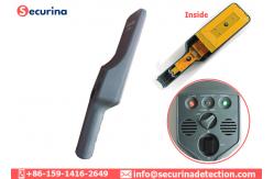 China Self Calibrating Portable Metal Detector Hand Held Security Wand V160 supplier