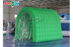 China 3x2x2.5mH Removeable Green Inflatable Disinfection Channel Isolation Tunnel supplier