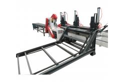 China Wood Splitter/New Design Table Circular Sawmill with Log Carriage/Vertical Saw Machine supplier